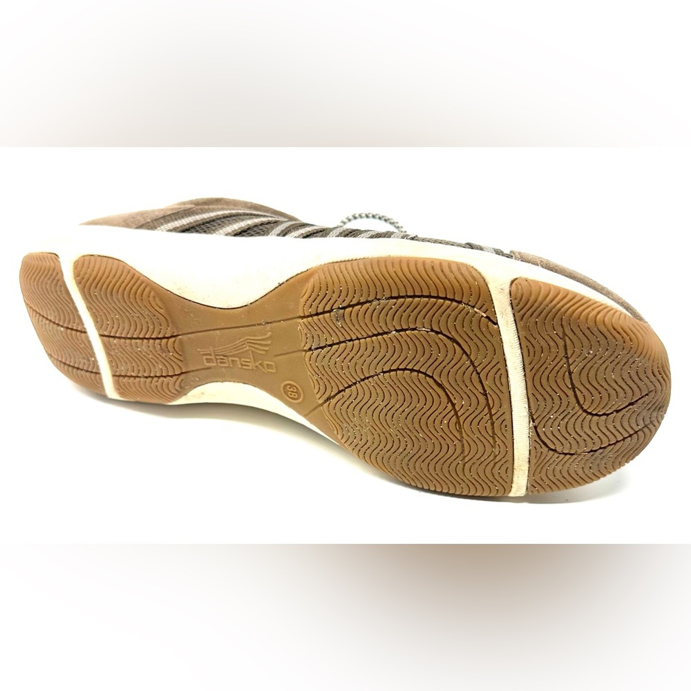 Dansko Brown Mesh & Suede Lace-Up Sneakers - Picture 3 of 3